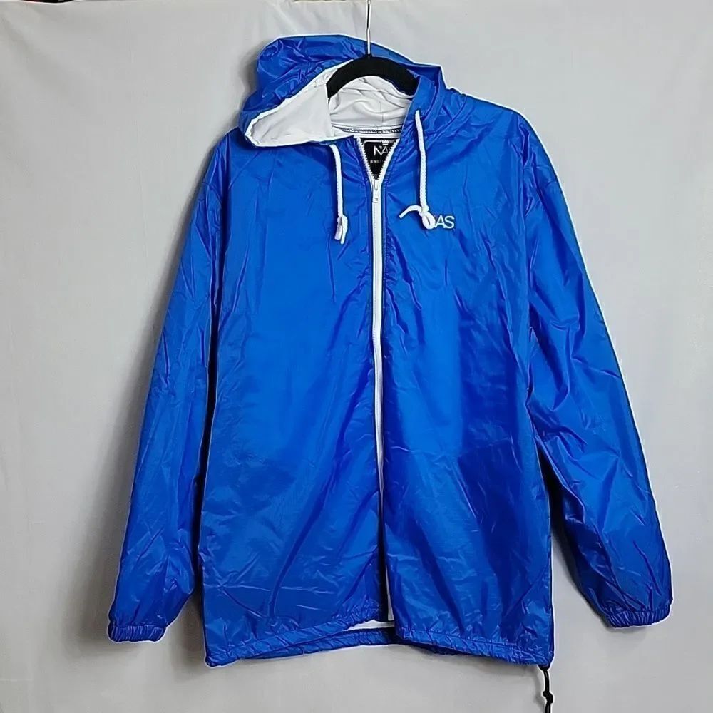 🖤5/$20🖤 NWOT.. royal blue windbreaker.. oversized .